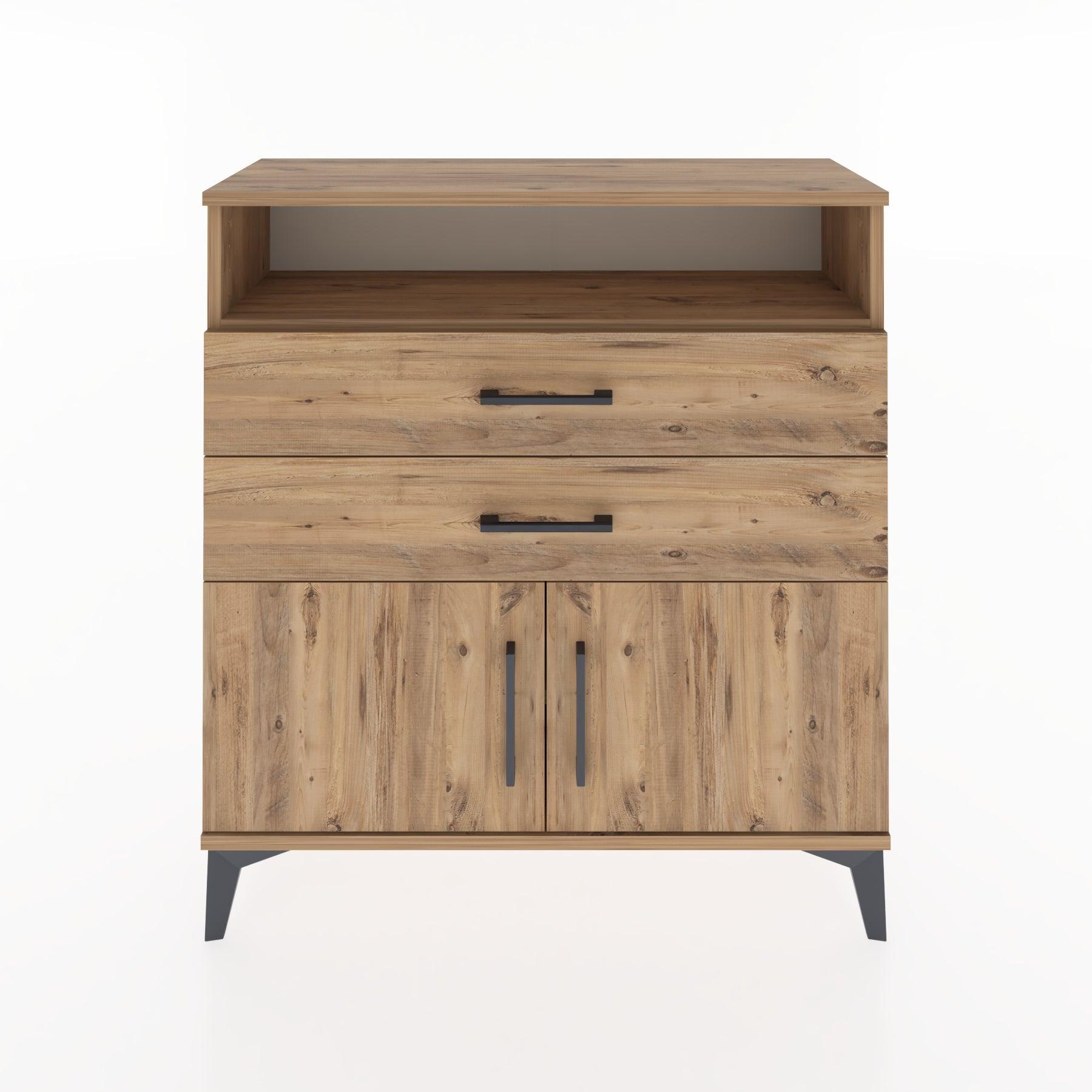 Woodntry Modular Dresser Pine 88x30x84 cm Functional F24-3