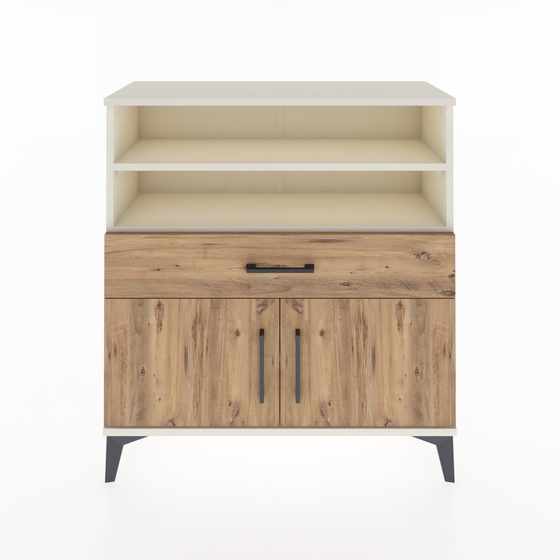 Woodntry Modular Dresser Moonstone 88x30x84 cm Functional F25-1
