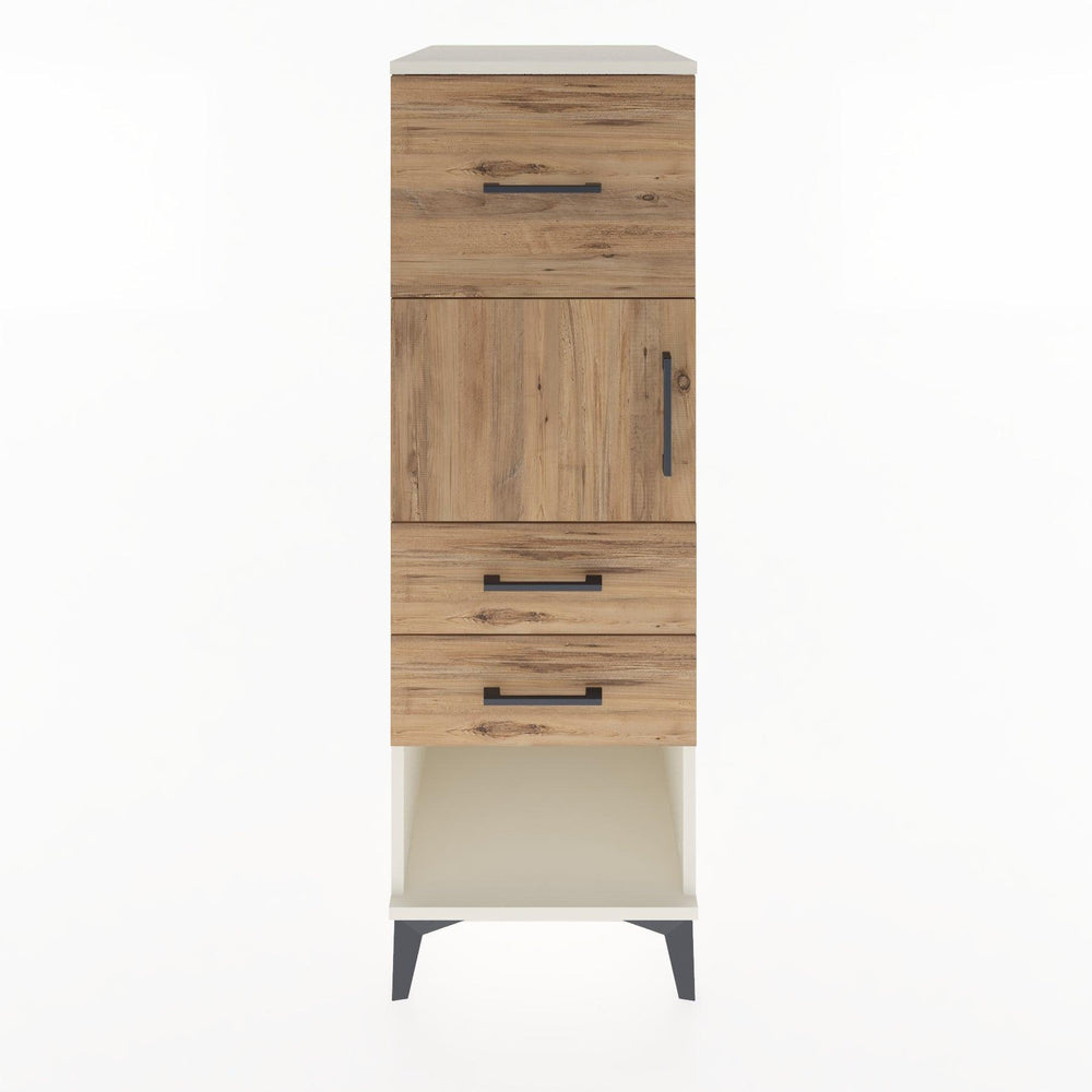 Woodntry Modular Cabinet Moonstone 44x59x122 cm Functional F125-1