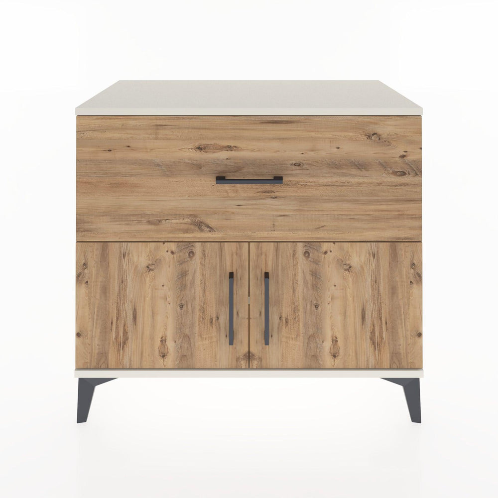 Woodntry Modüler Şifonyer Aytaşı 88x44x68 cm Kapaklı ve Çekmeceli KC25-1