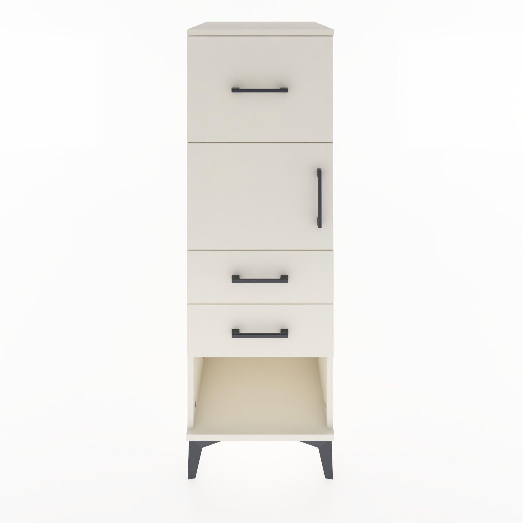 Woodntry Modular Cabinet Moonstone 44x30x122 cm Functional F25-1