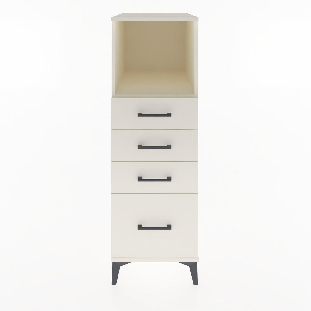 Woodntry Modular Cabinet Moonstone 44x30x122 cm with Drawers and Shelves CR75-1