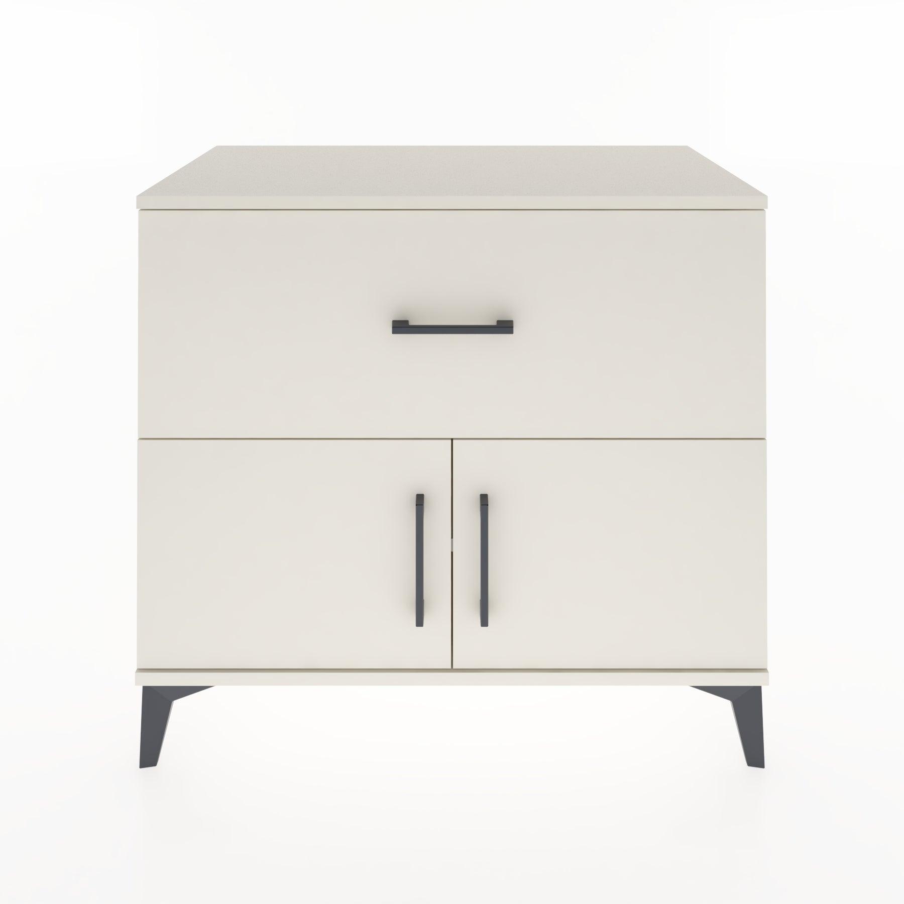 Woodntry Modüler Şifonyer Aytaşı 88x44x68 cm Kapaklı ve Çekmeceli KC25-1