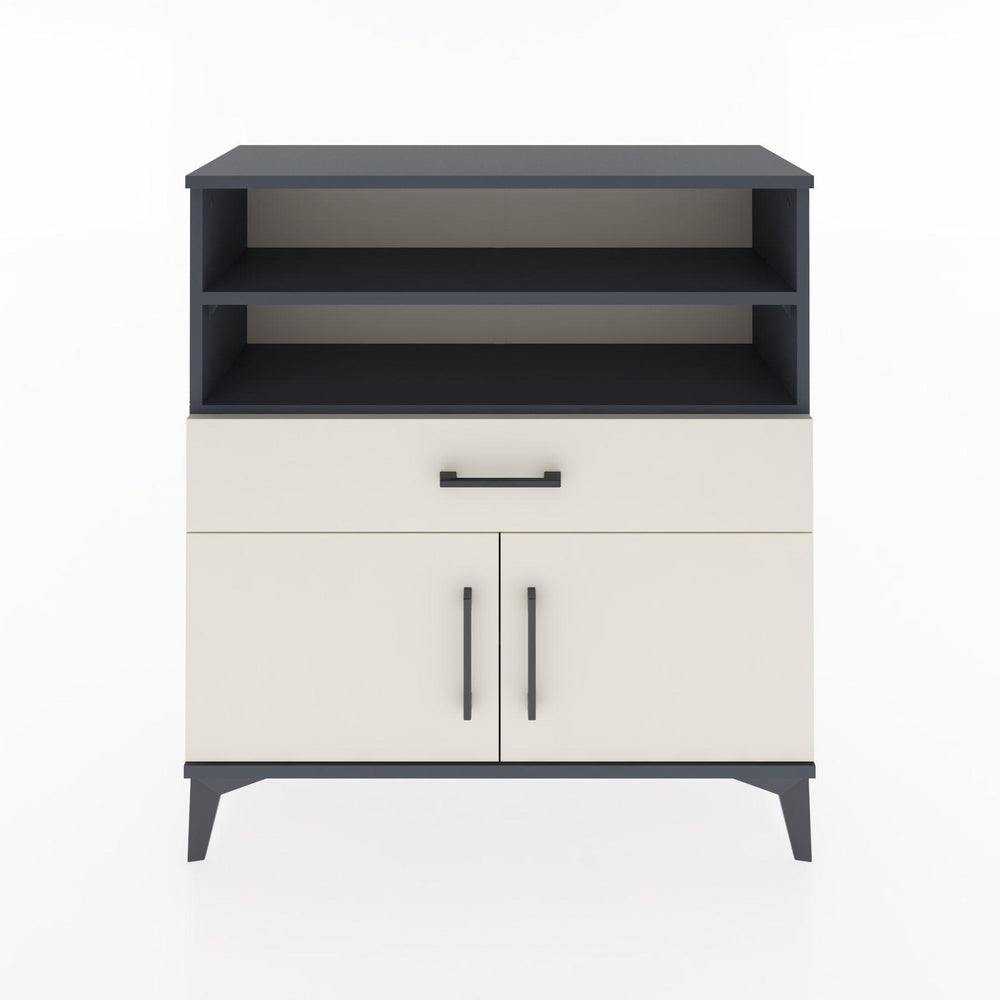 Woodntry Modular Dresser Anthracite 88x30x84 cm Functional F25-2