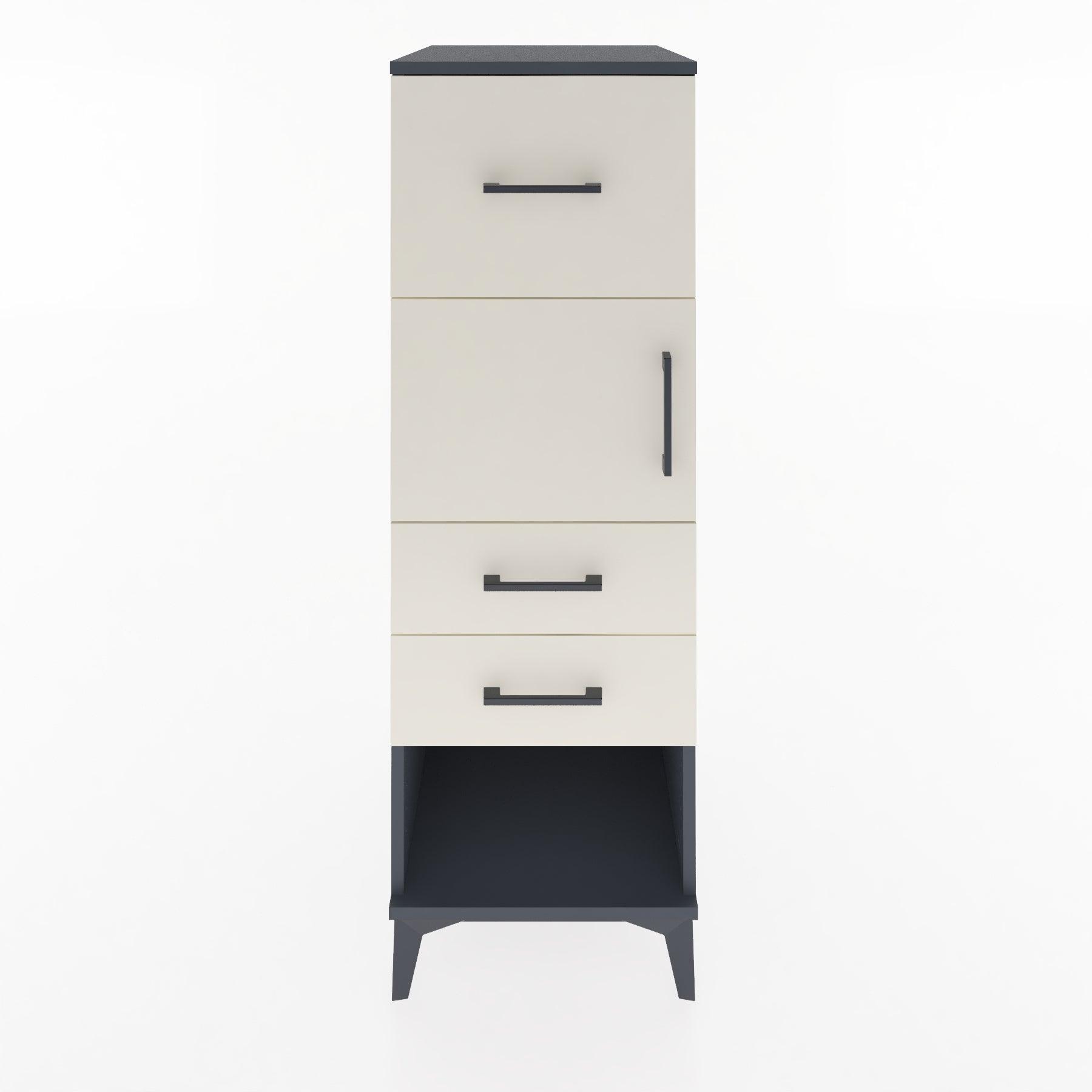 Woodntry Modular Cabinet Anthracite 44x59x122 cm Functional F125-2