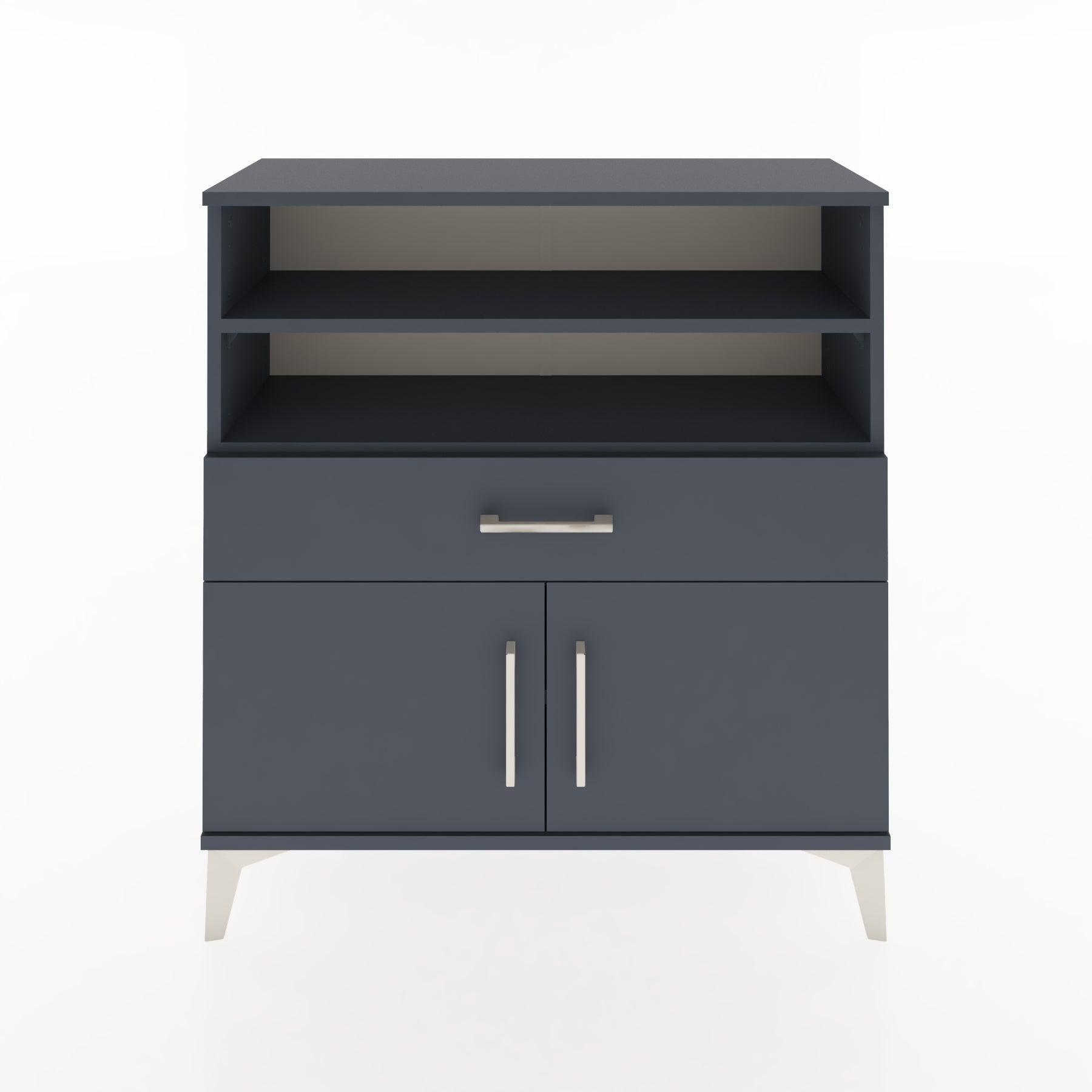 Woodntry Modular Dresser Anthracite 88x30x84 cm Functional F25-2