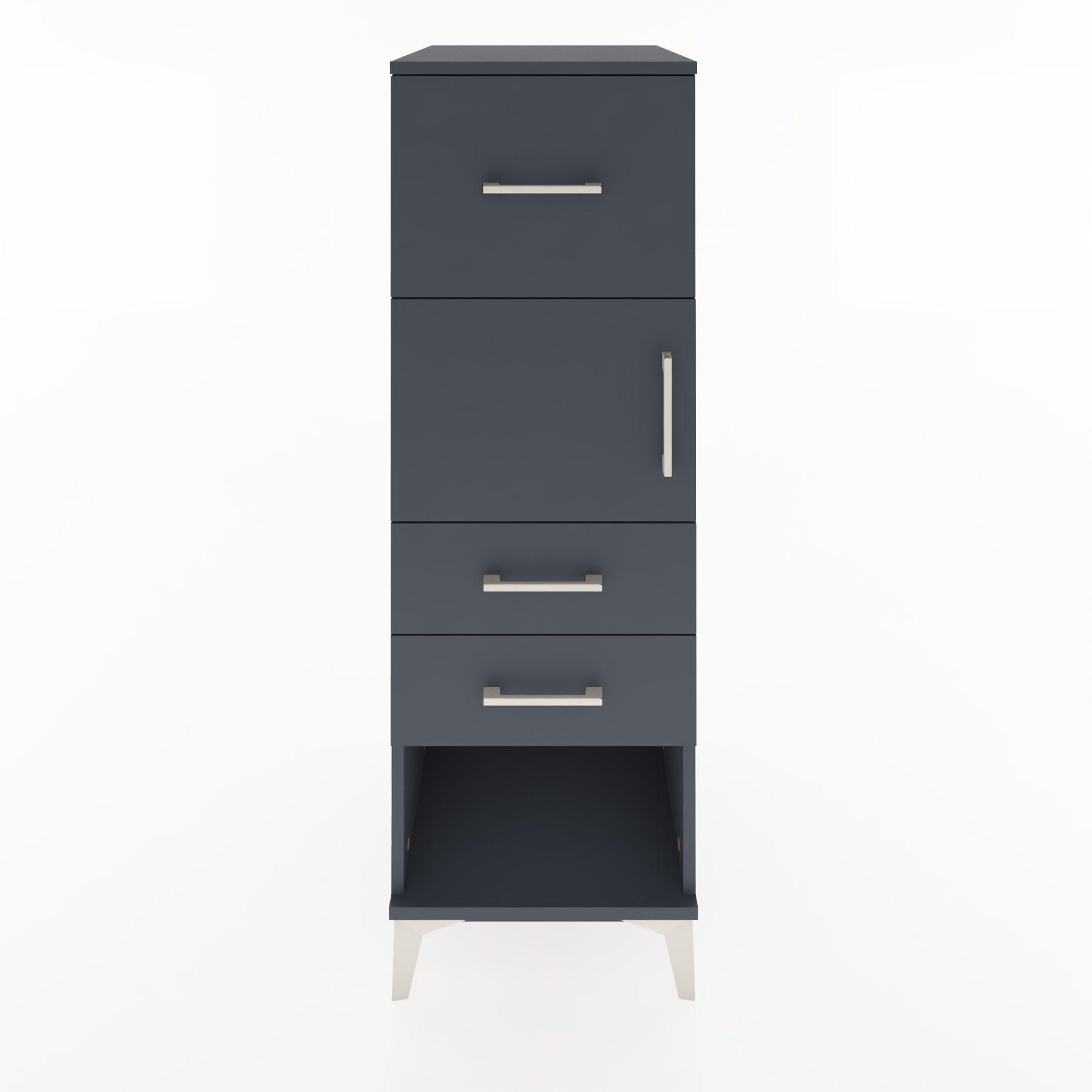 Woodntry Modular Cabinet Anthracite 44x30x122 cm Functional F25-2
