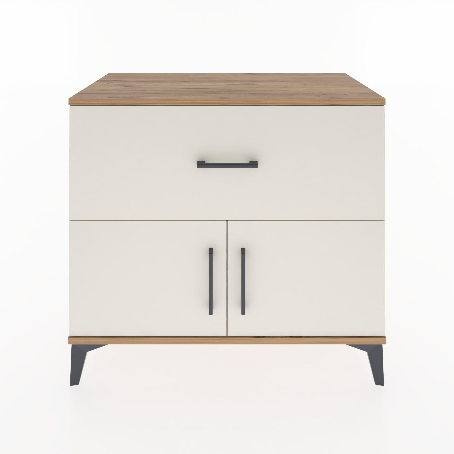 Woodntry Modular Dresser Pine 88x44x68 cm with Cover and Drawer KC25-3