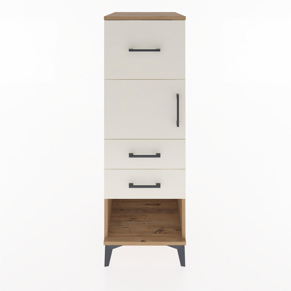 Woodntry Modüler Dolap Çam 44x59x122 cm Fonksiyonel F125-3