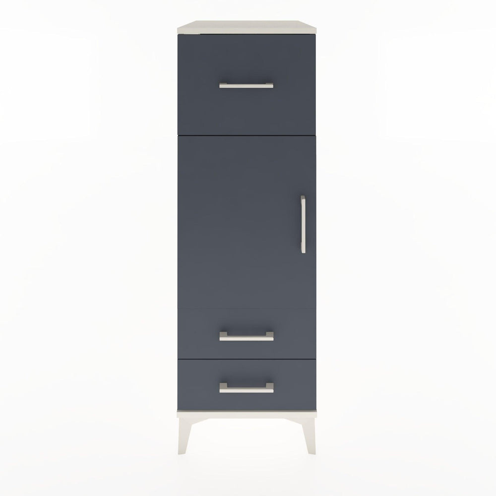 Woodntry Modular Cabinet Moonstone 44x30x122 cm with Doors and Drawers KC26-1