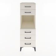 Woodntry Modular Cabinet Moonstone 44x59x122 cm with Drawers and Shelves CR126-1