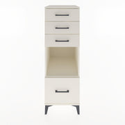 Woodntry Modular Cabinet Moonstone 44x30x122 cm with Drawers and Shelves CR76-1