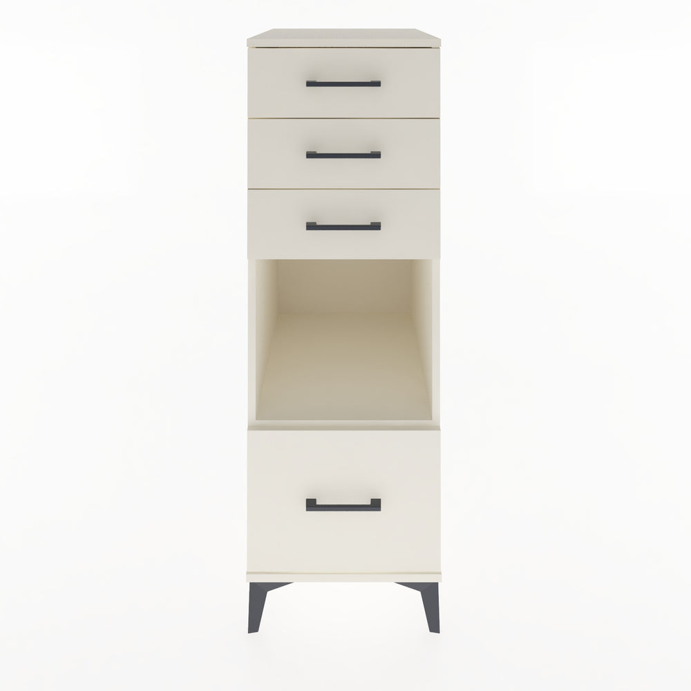 Woodntry Modular Cabinet Moonstone 44x59x122 cm with Drawers and Shelves CR76-1