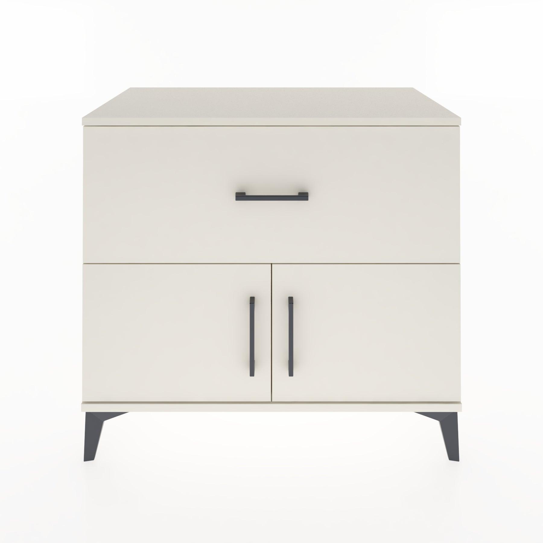 Woodntry Modüler Şifonyer Aytaşı 88x44x68 cm Kapaklı ve Çekmeceli KC26-1