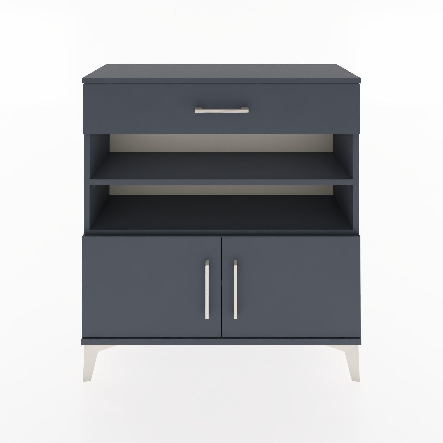 Woodntry Modular Dresser Anthracite 88x30x84 cm Functional F26-2