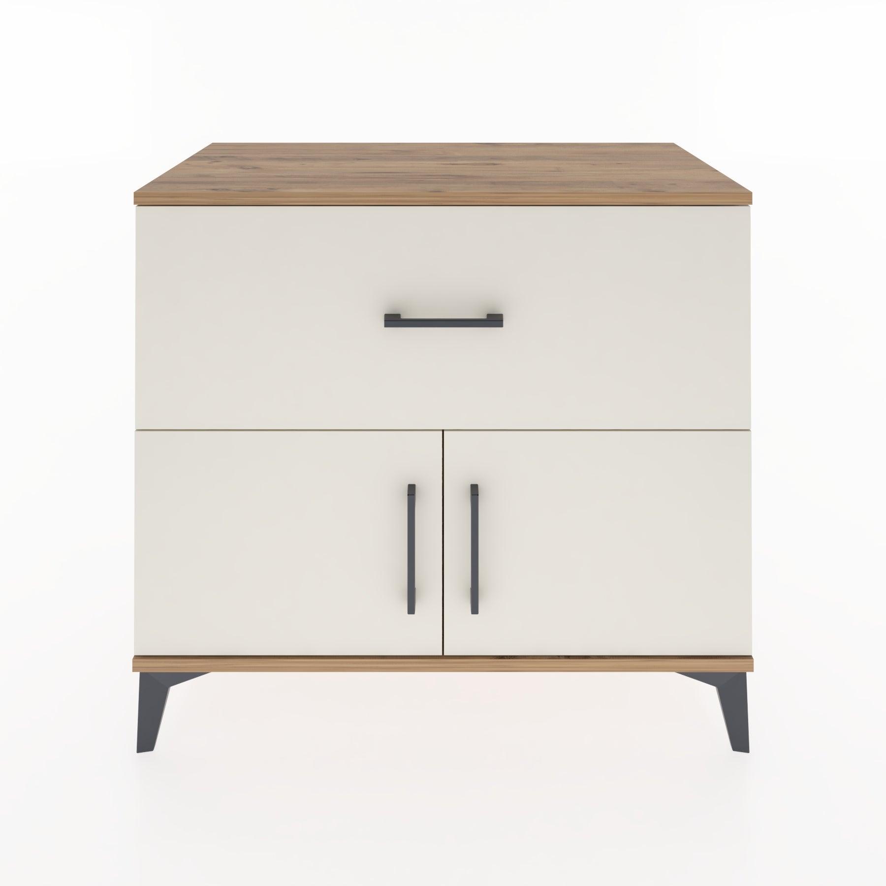 Woodntry Modular Dresser Pine 88x44x68 cm with Cover and Drawer KC26-3