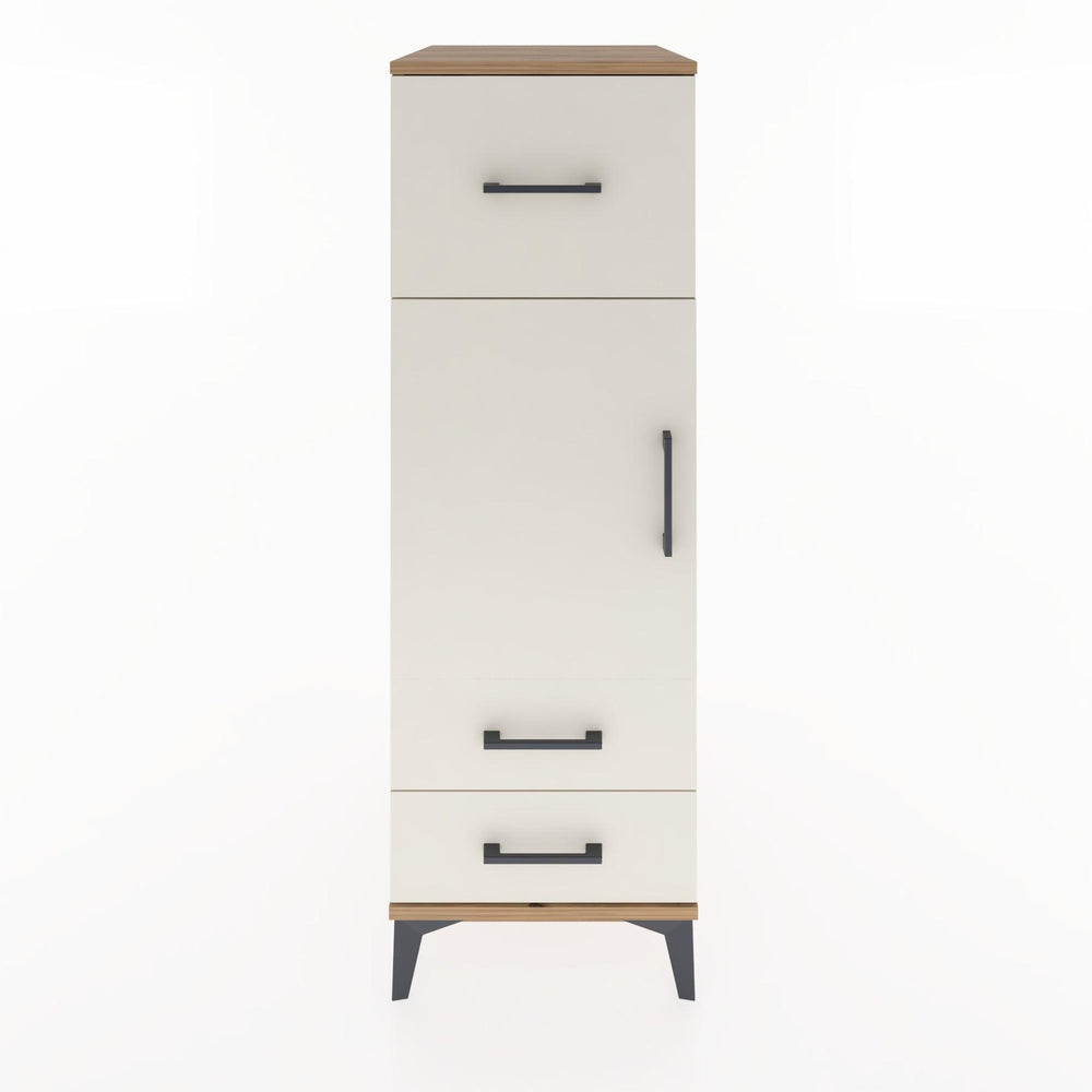 Woodntry Modular Cabinet Pine 44x30x122 cm with Doors and Drawers KC26-3