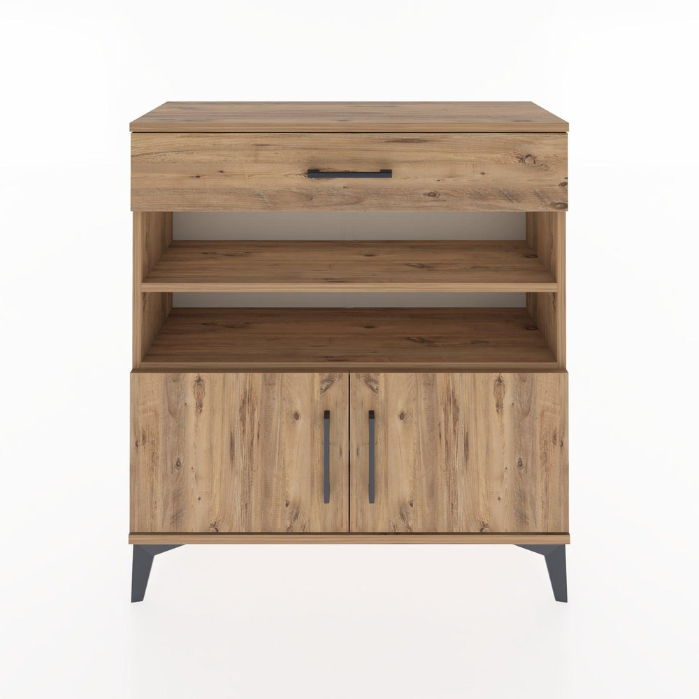 Woodntry Modüler Şifonyer Çam 88x30x84 cm Fonksiyonel F26-3