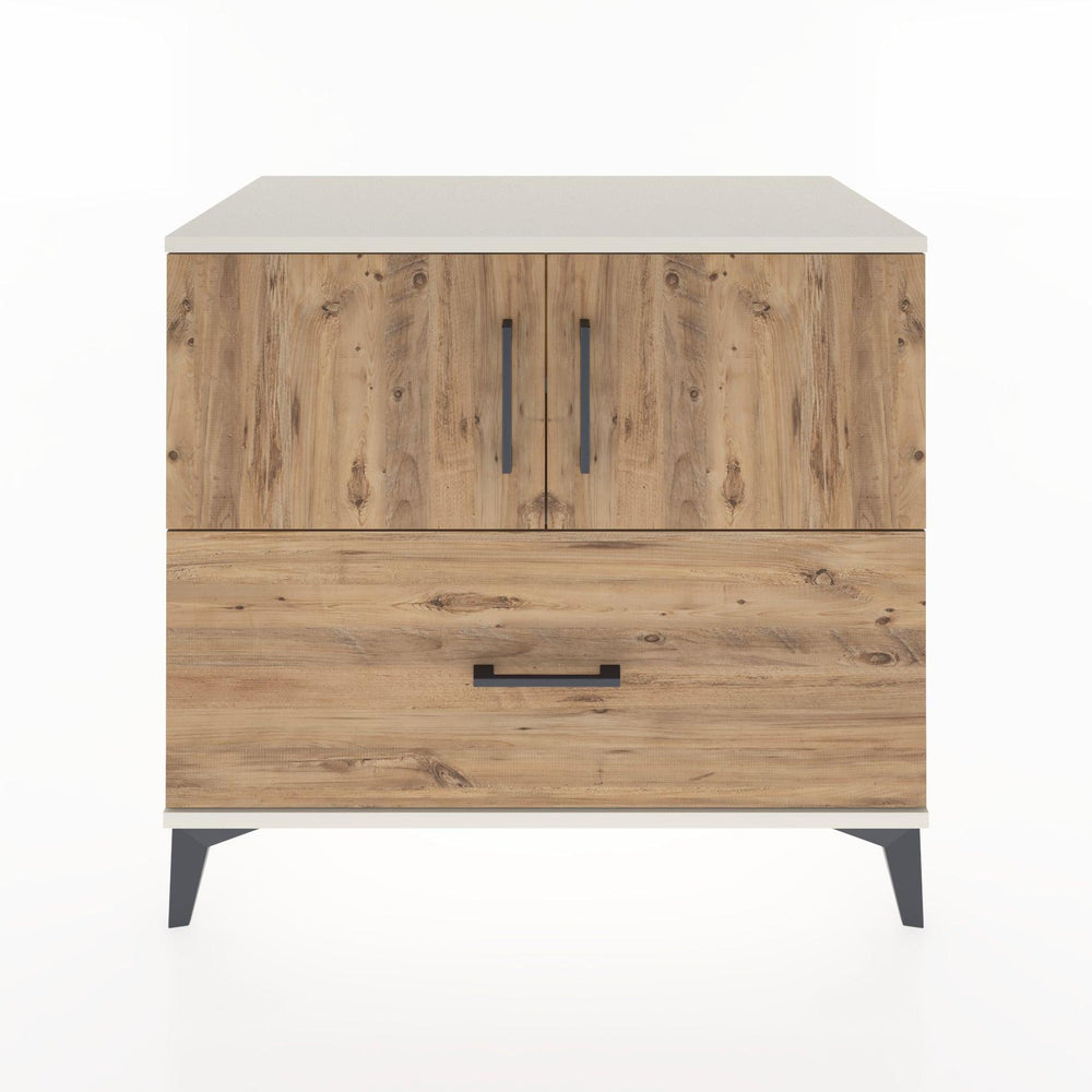 Woodntry Modular Dresser Moonstone 88x44x68 cm with Cover and Drawer KC27-1