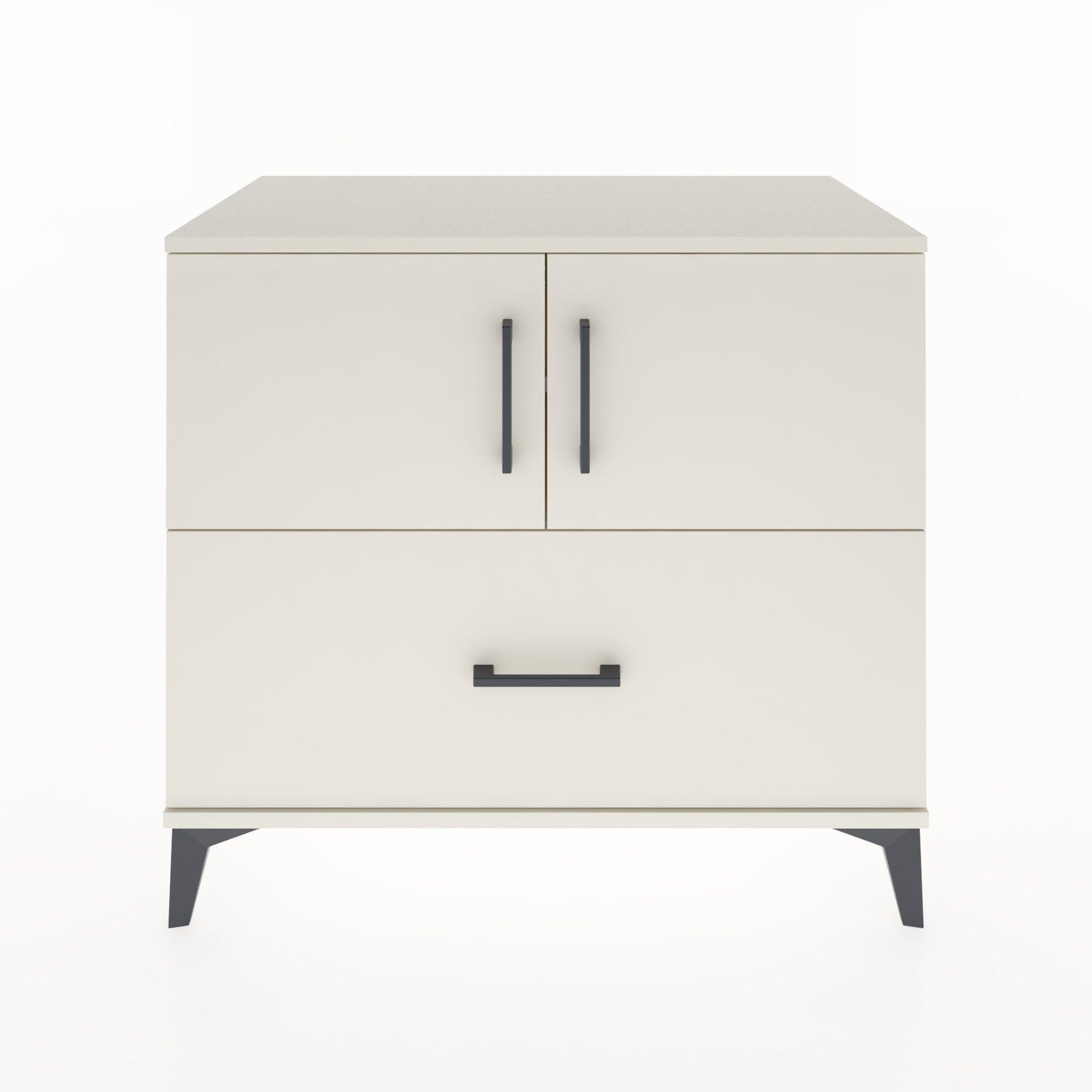 Woodntry Modüler Şifonyer Aytaşı 88x44x68 cm Kapaklı ve Çekmeceli KC27-1