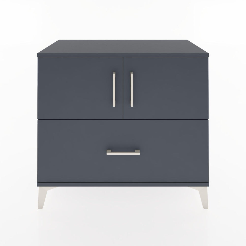 Woodntry Modular Dresser Anthracite 88x44x68 cm with Cover and Drawer KC27-2
