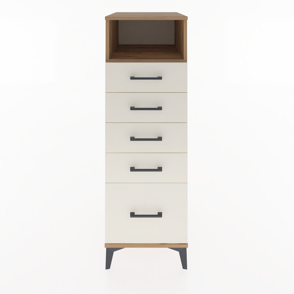Woodntry Modular Cabinet Pine 44x59x122 cm with Drawers and Shelves CR77-3