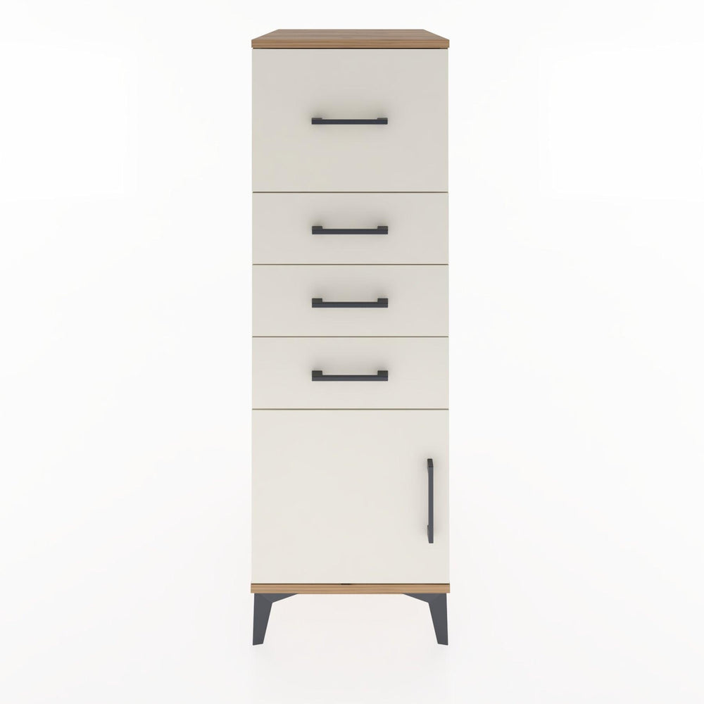 Woodntry Modular Cabinet Pine 44x59x122 cm with Doors and Drawers KC27-3