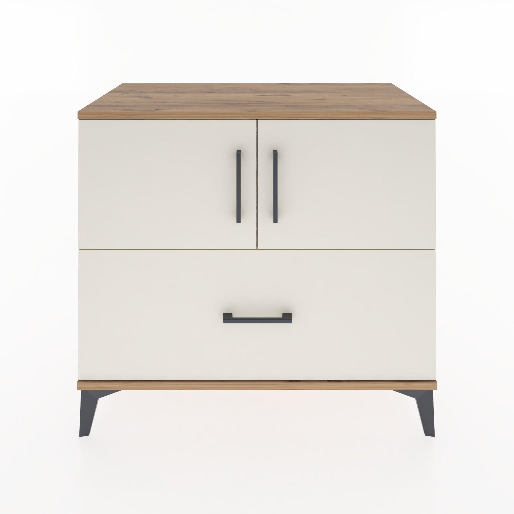 Woodntry Modular Dresser Pine 88x44x68 cm with Cover and Drawer KC27-3