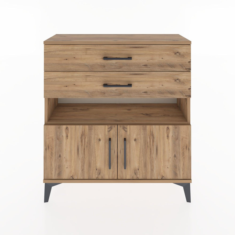 Woodntry Modüler Şifonyer Çam 88x30x84 cm Fonksiyonel F27-3