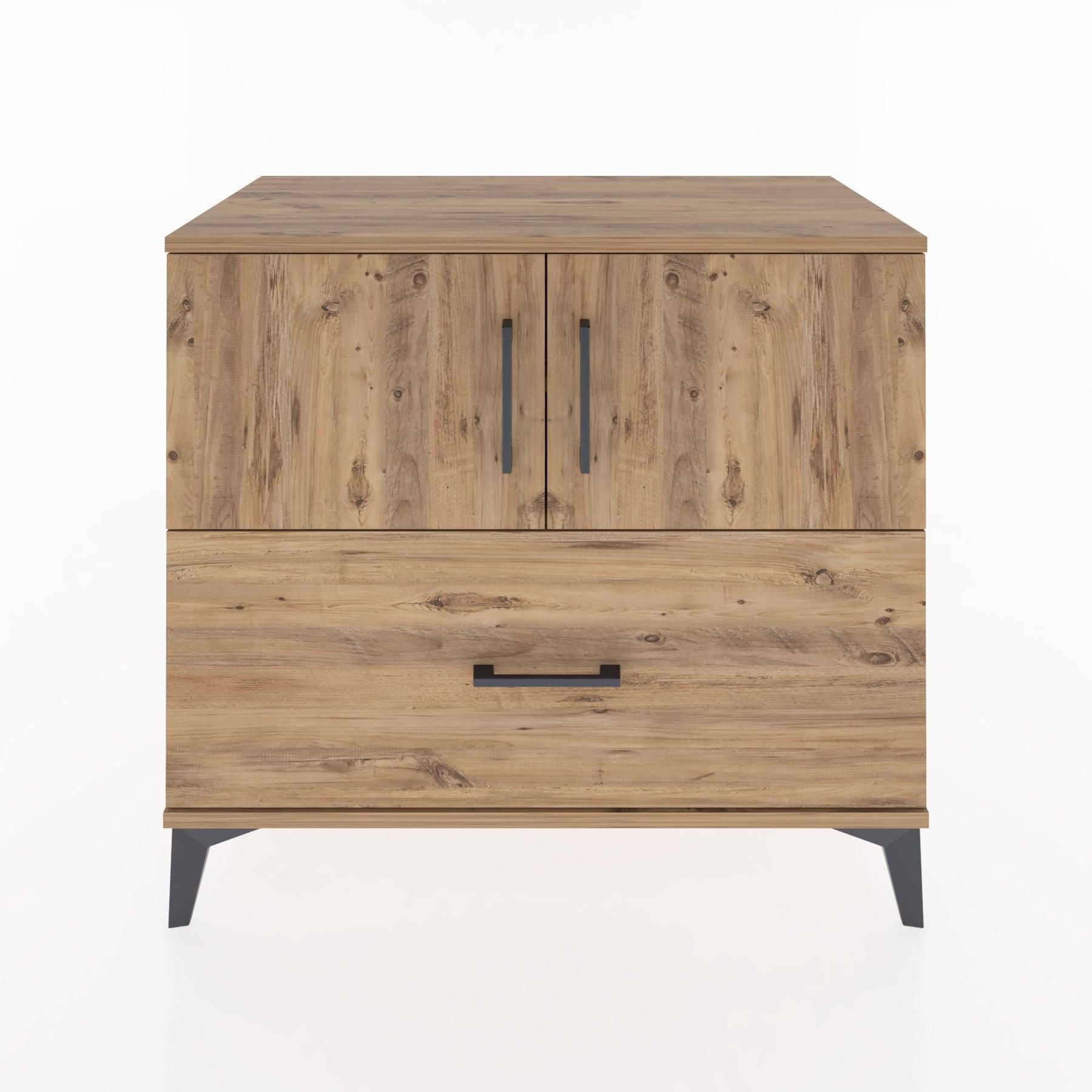Woodntry Modular Dresser Pine 88x44x68 cm with Cover and Drawer KC27-3