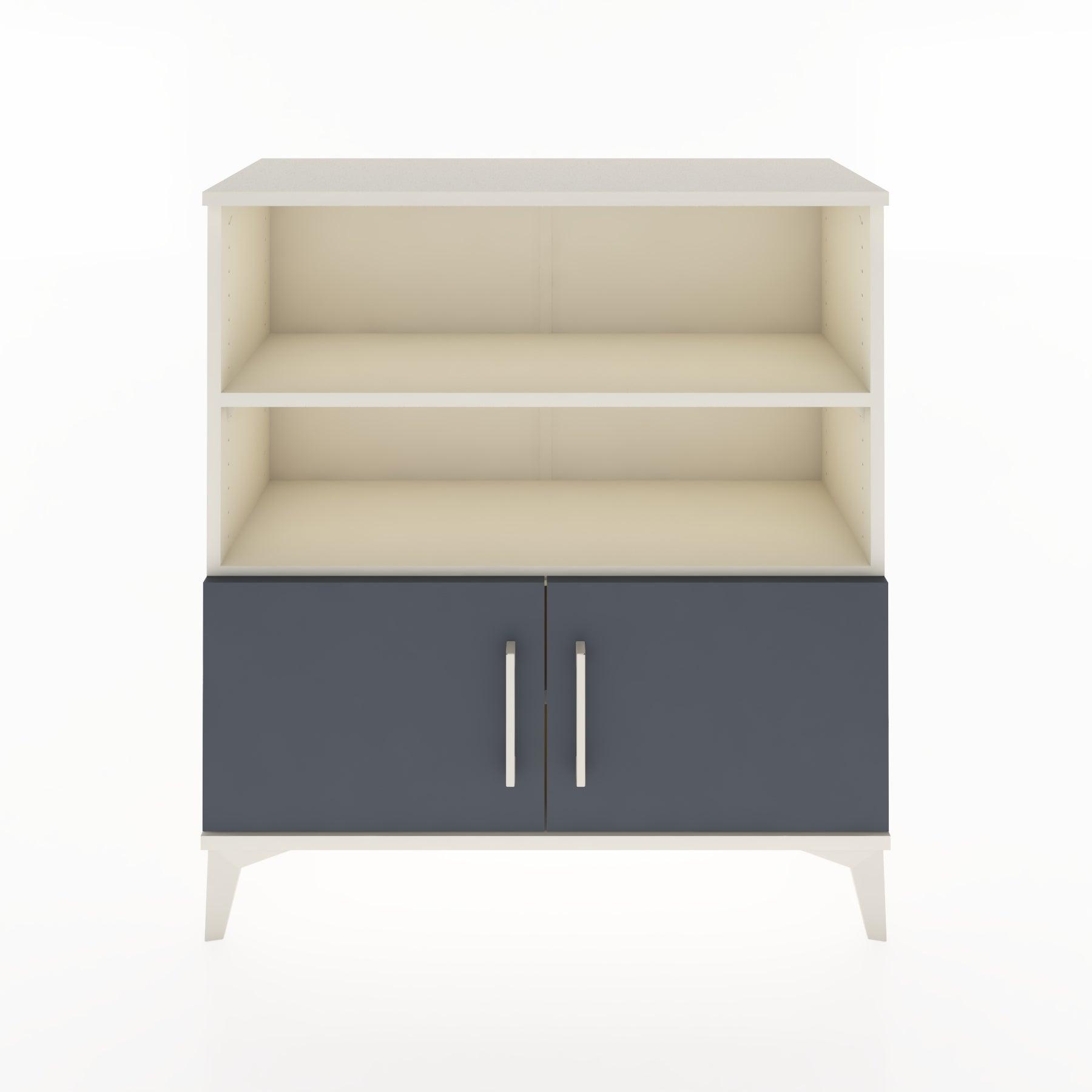 Woodntry Modular Dresser Moonstone 88x30x84 cm with Cover and Shelf KR28-1