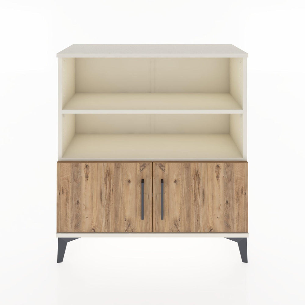 Woodntry Modüler Şifonyer Aytaşı 88x30x84 cm Kapaklı ve Raflı KR28-1