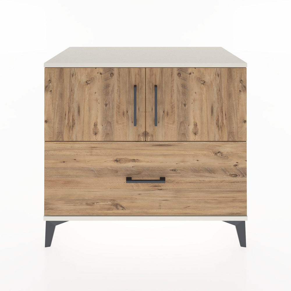 Woodntry Modular Dresser Moonstone 88x44x68 cm with Cover and Drawer KC28-1