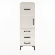 Woodntry Modüler Dolap Aytaşı 44x59x122 cm Kapaklı ve Çekmeceli KC28-1