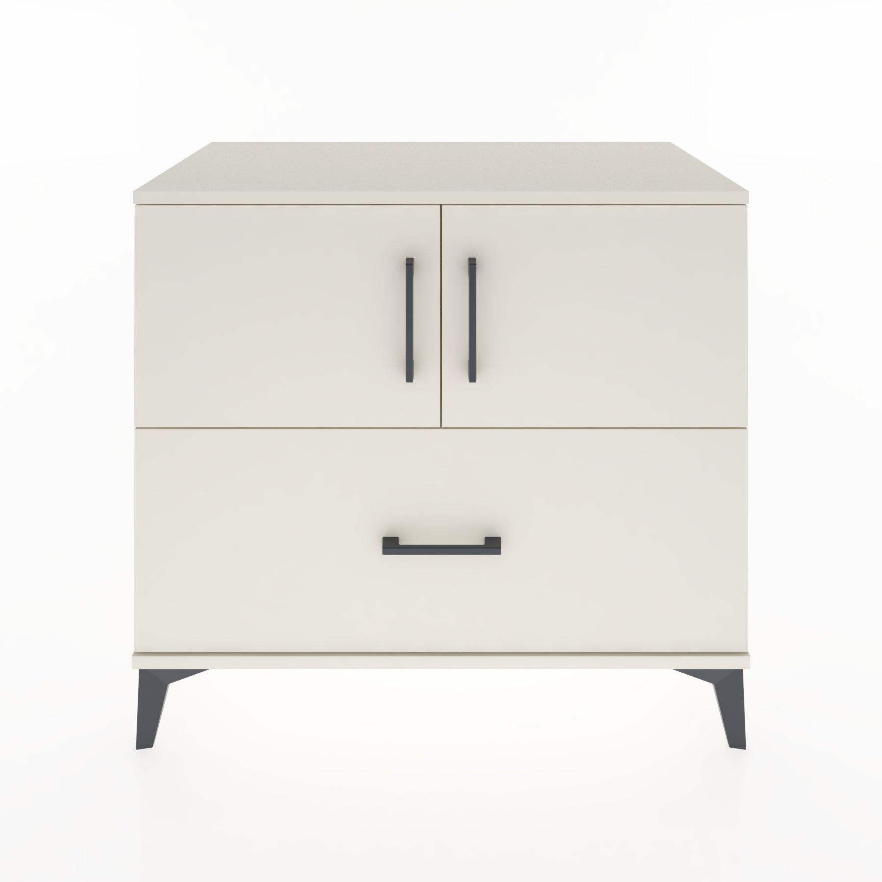 Woodntry Modüler Şifonyer Aytaşı 88x44x68 cm Kapaklı ve Çekmeceli KC28-1