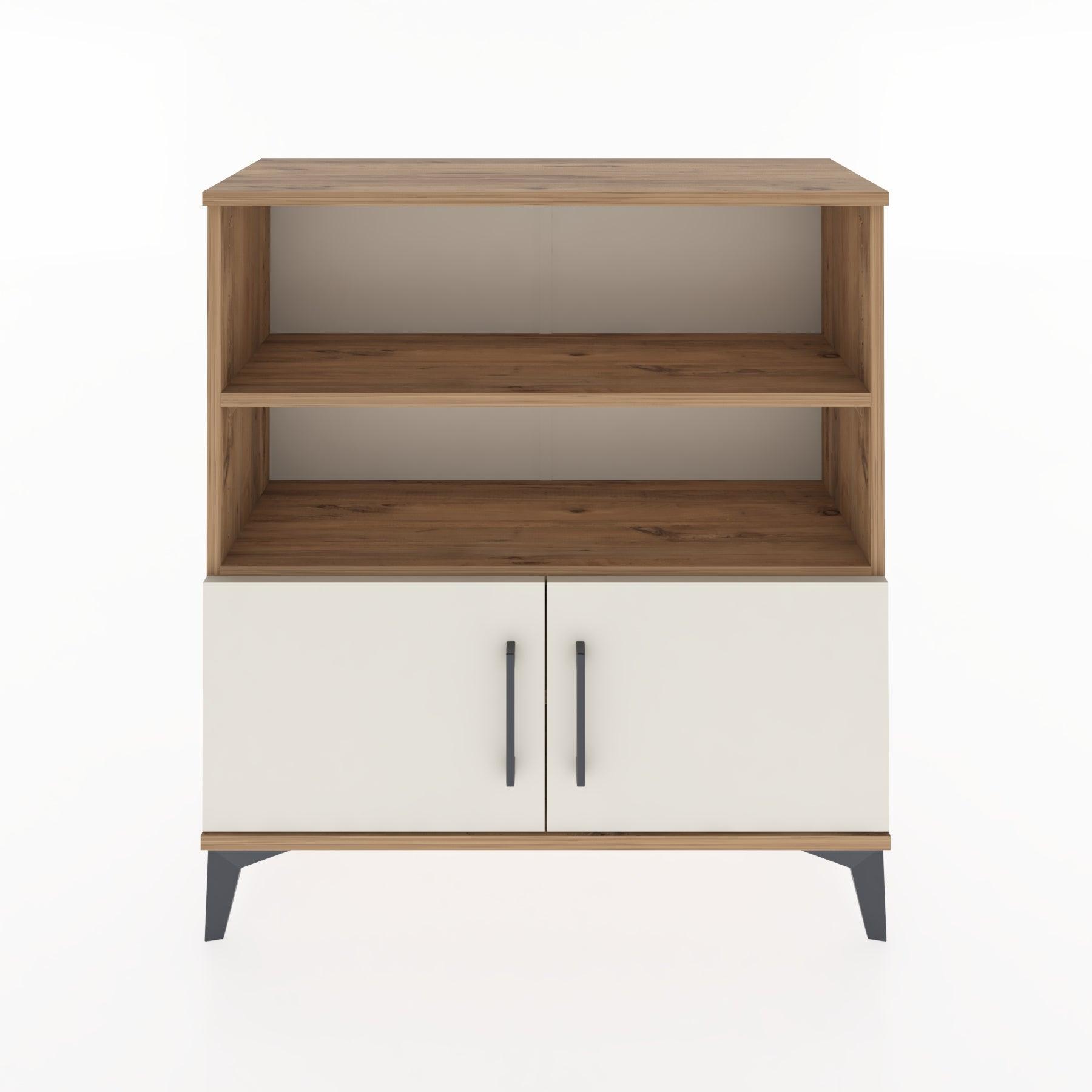 Woodntry Modular Dresser Pine 88x30x84 cm with Cover and Shelf KR28-3