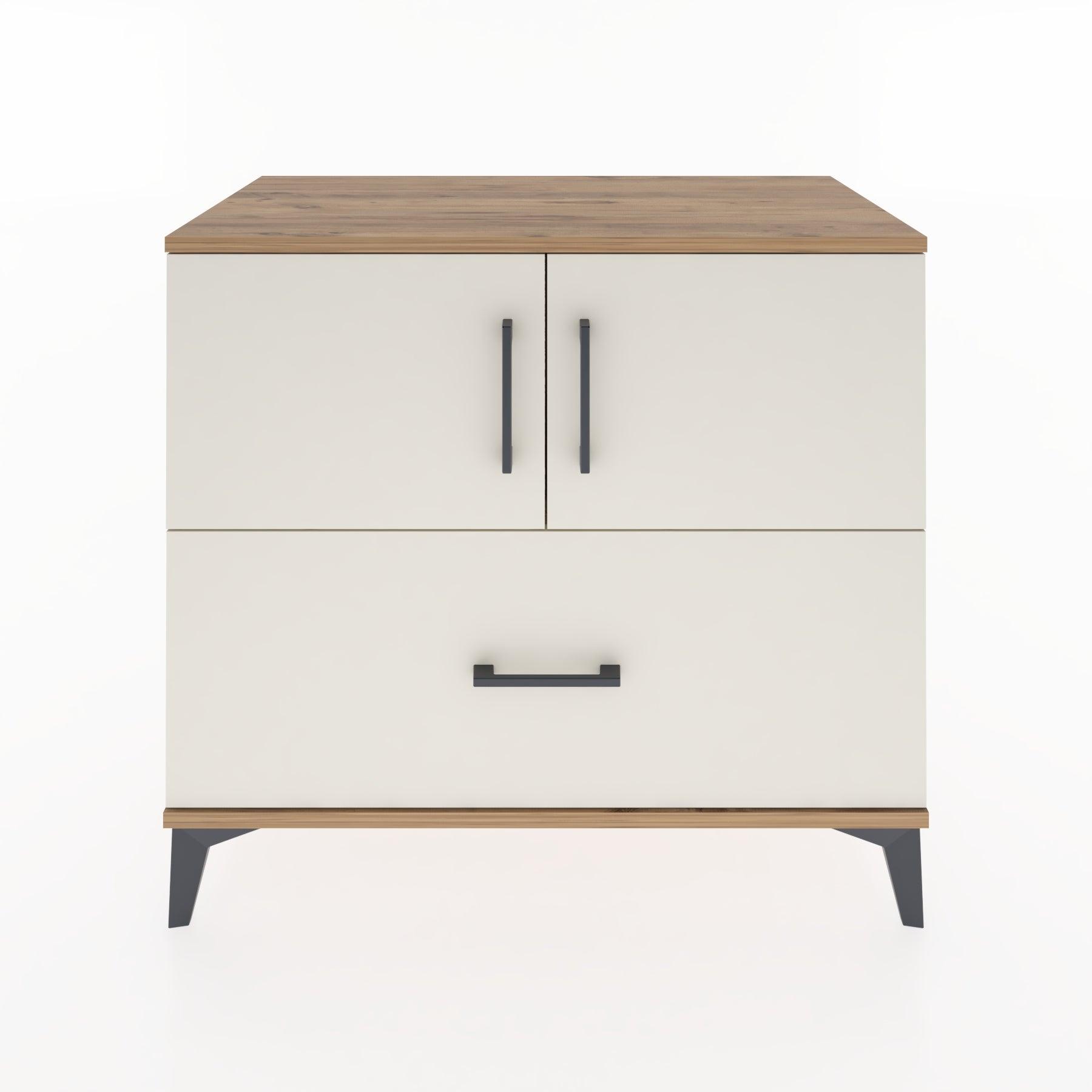 Woodntry Modular Dresser Pine 88x44x68 cm with Cover and Drawer KC28-3
