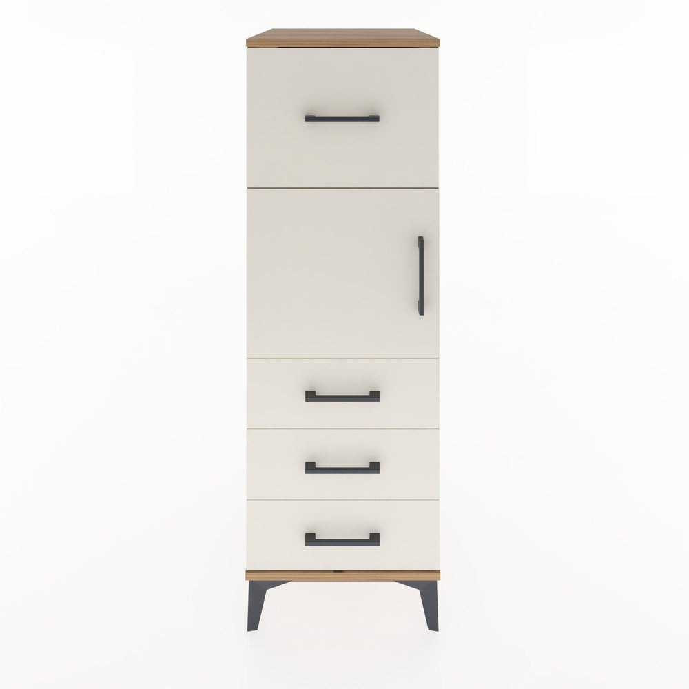 Woodntry Modular Cabinet Pine 44x59x122 cm with Doors and Drawers KC28-3