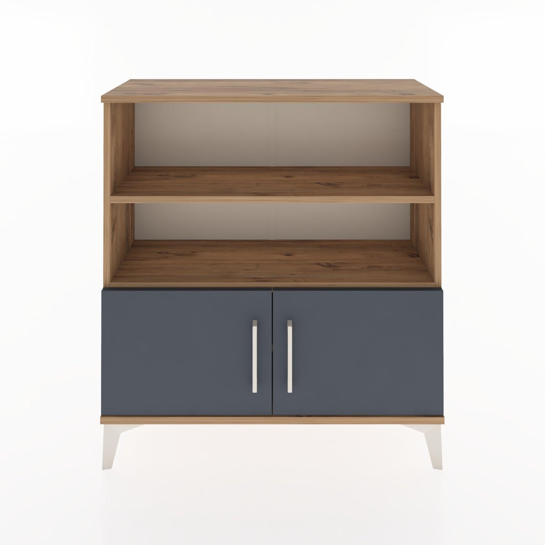 Woodntry Modular Dresser Pine 88x30x84 cm with Cover and Shelf KR28-3