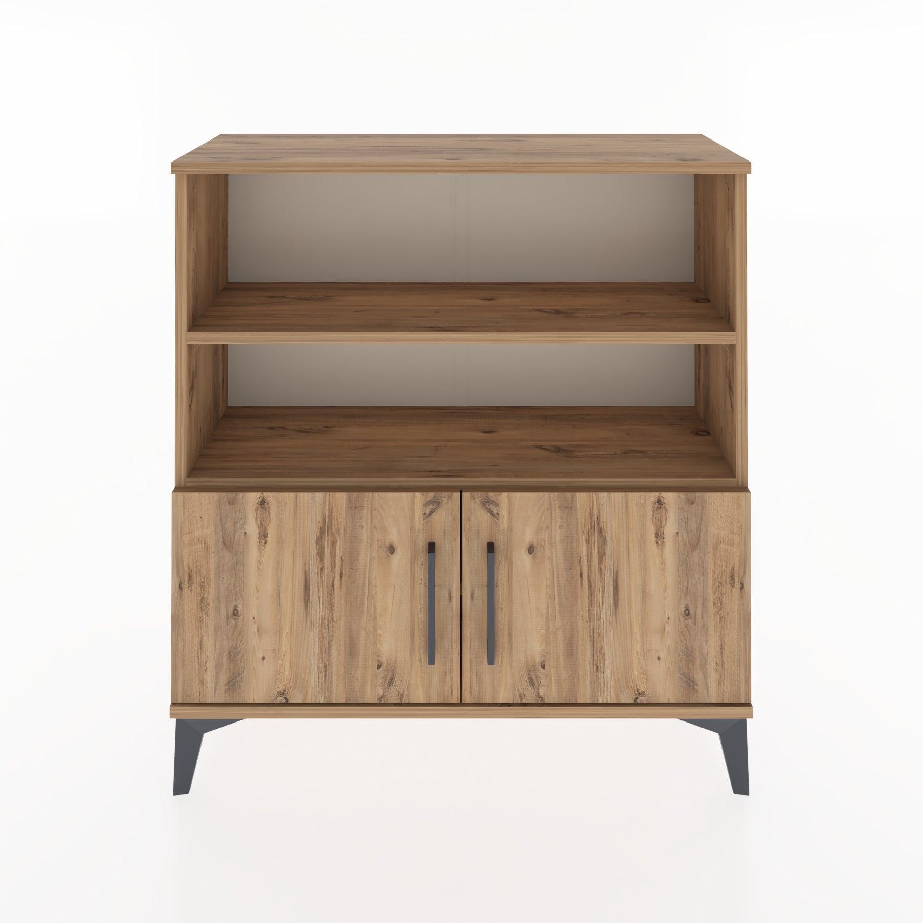 Woodntry Modular Dresser Pine 88x30x84 cm with Cover and Shelf KR28-3