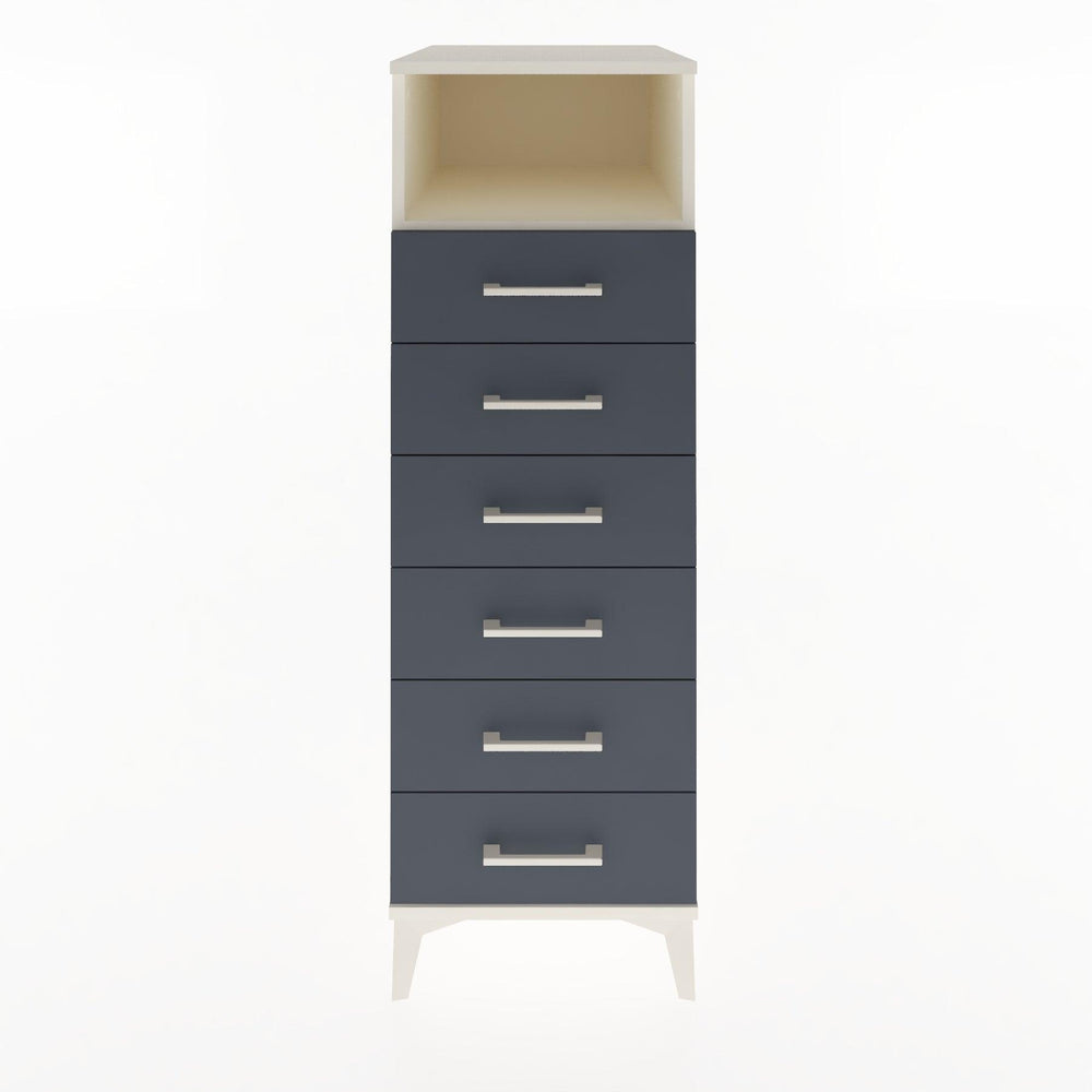 Woodntry Modüler Dolap Aytaşı 44x59x122 cm Çekmeceli ve Raflı CR129-1