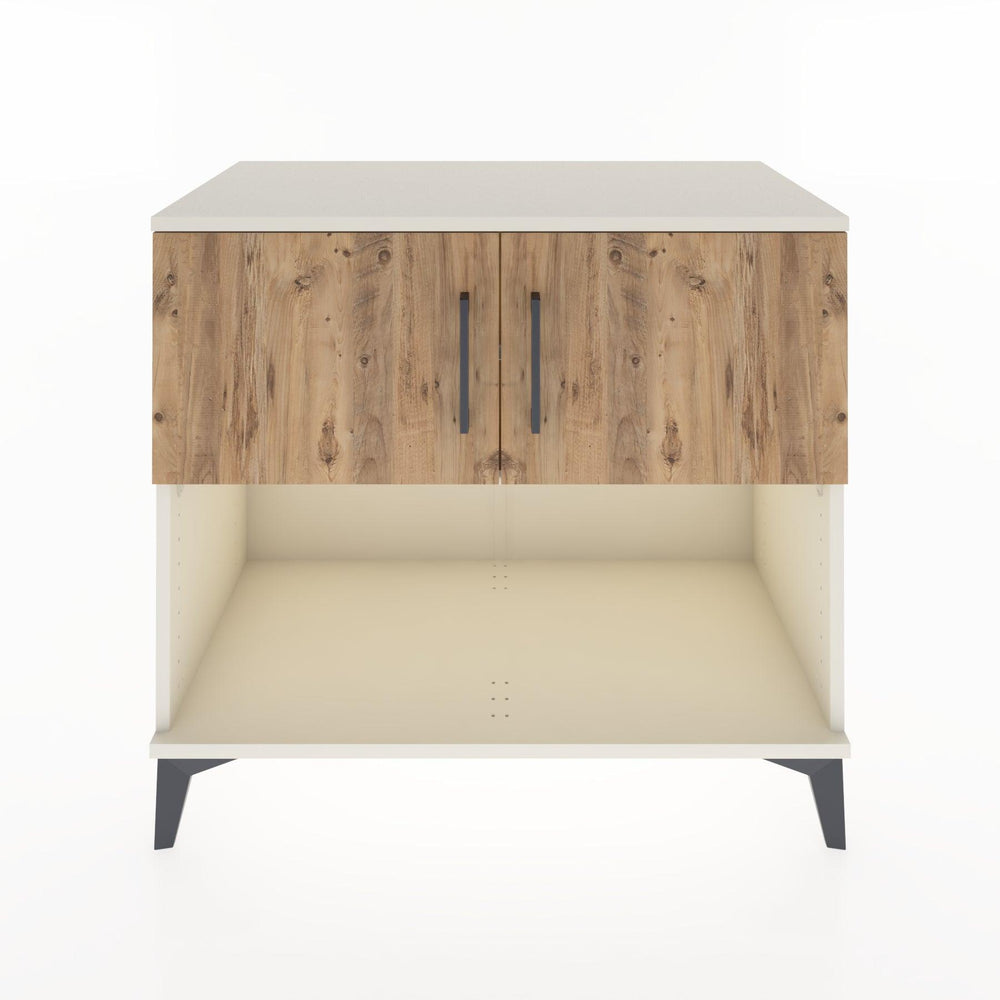 Woodntry Modüler Şifonyer Aytaşı 88x44x68 cm Kapaklı ve Raflı KR29-1