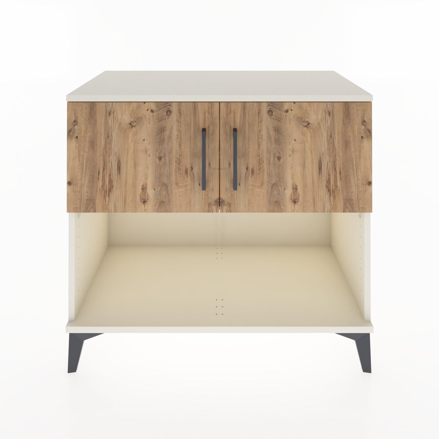 Woodntry Modüler Şifonyer Aytaşı 88x44x68 cm Kapaklı ve Raflı KR29-1