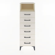 Woodntry Modular Cabinet Moonstone 44x59x122 cm with Drawers and Shelves CR129-1