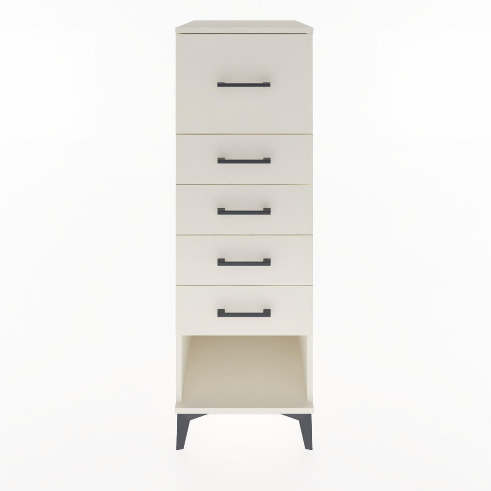 Woodntry Modüler Dolap Aytaşı 44x30x122 cm Çekmeceli ve Raflı CR29-1