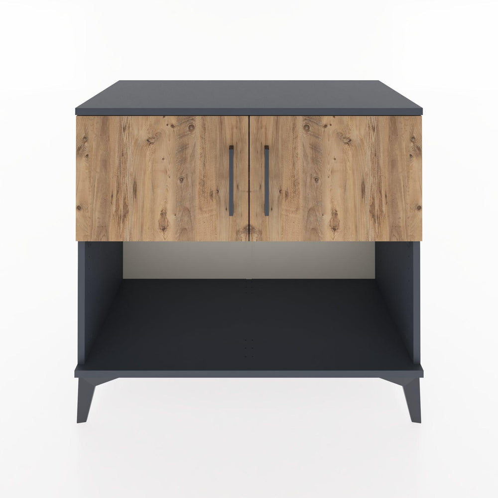 Woodntry Modular Dresser Anthracite 88x44x68 cm with Cover and Shelf KR29-2