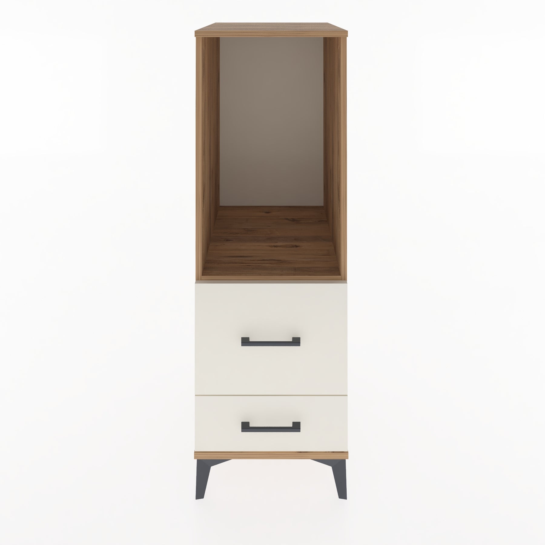 Woodntry Modular Cabinet Pine 44x59x122 cm with Drawers and Shelves CR79-3