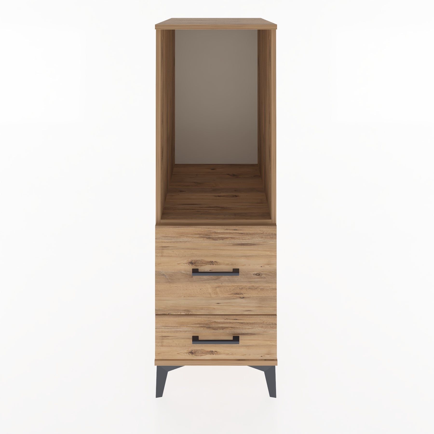 Woodntry Modular Cabinet Pine 44x59x122 cm with Drawers and Shelves CR79-3
