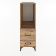 Woodntry Modüler Dolap Çam 44x30x122 cm Çekmeceli ve Raflı CR79-3