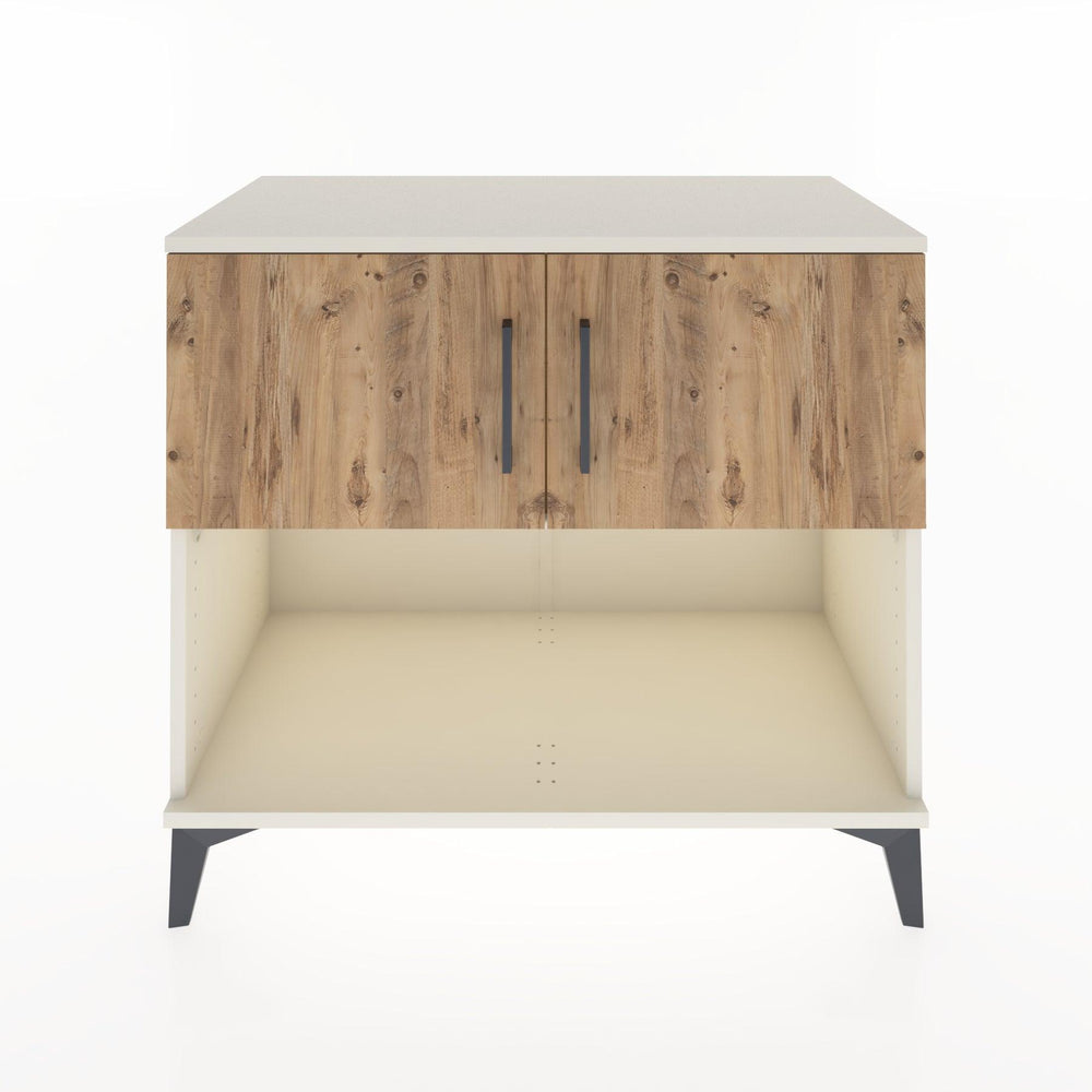 Woodntry Modular Dresser Moonstone 88x44x68 cm with Cover and Shelf KR30-1